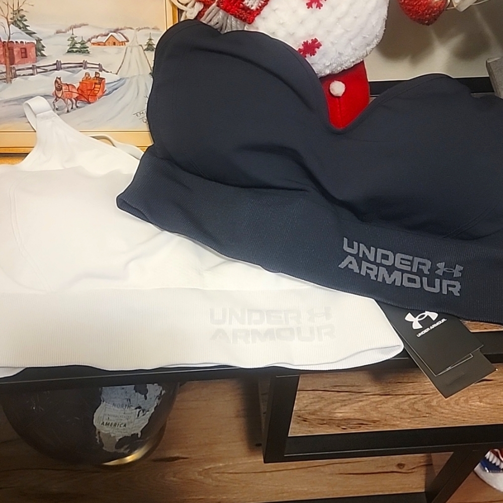 Under Armour Light Support Compression Sports Bra Set of 2